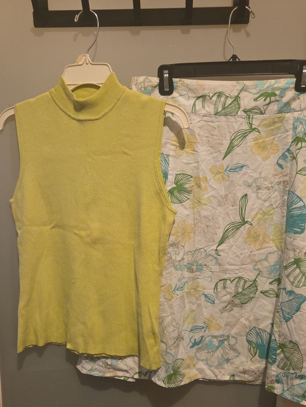 Green Top and Summer Skirt